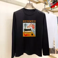 Cheap Hermes T-Shirts Long Sleeved For Unisex #1364525 Replica Wholesale [$34.00 USD] [ITEM#1364525] on Replica Hermes T-Shirts