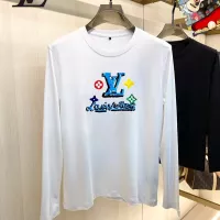 Cheap Louis Vuitton LV T-Shirts Long Sleeved For Unisex #1364528 Replica Wholesale [$34.00 USD] [ITEM#1364528] on Replica Louis Vuitton LV T-Shirts