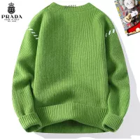 Cheap Prada Sweaters Long Sleeved For Men #1364554 Replica Wholesale [$48.00 USD] [ITEM#1364554] on Replica Prada Sweaters