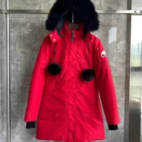 Cheap Moose Knuckles Down Feather Coat Long Sleeved For Women #1364599 Replica Wholesale [$195.00 USD] [ITEM#1364599] on Replica Moose Knuckles Down Feather Coat