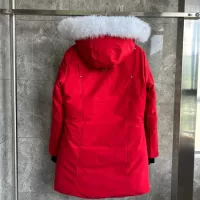 Cheap Moose Knuckles Down Feather Coat Long Sleeved For Women #1364600 Replica Wholesale [$195.00 USD] [ITEM#1364600] on Replica Moose Knuckles Down Feather Coat