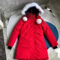 Cheap Moose Knuckles Down Feather Coat Long Sleeved For Women #1364600 Replica Wholesale [$195.00 USD] [ITEM#1364600] on Replica Moose Knuckles Down Feather Coat