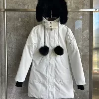 Cheap Moose Knuckles Down Feather Coat Long Sleeved For Women #1364606 Replica Wholesale [$195.00 USD] [ITEM#1364606] on Replica Moose Knuckles Down Feather Coat