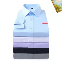 Cheap Prada Shirts Long Sleeved For Unisex #1364674 Replica Wholesale [$40.00 USD] [ITEM#1364674] on Replica Prada Shirts