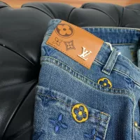 Cheap Louis Vuitton LV Jeans For Men #1364793 Replica Wholesale [$52.00 USD] [ITEM#1364793] on Replica Louis Vuitton LV Jeans