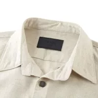 Cheap Prada Shirts Long Sleeved For Men #1364841 Replica Wholesale [$88.00 USD] [ITEM#1364841] on Replica Prada Shirts