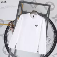 Cheap Prada T-Shirts Long Sleeved For Men #1364864 Replica Wholesale [$38.00 USD] [ITEM#1364864] on Replica Prada T-Shirts