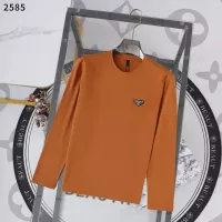Cheap Prada T-Shirts Long Sleeved For Men #1364865 Replica Wholesale [$38.00 USD] [ITEM#1364865] on Replica Prada T-Shirts