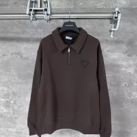 Cheap Prada Hoodies Long Sleeved For Men #1364934 Replica Wholesale [$76.00 USD] [ITEM#1364934] on Replica Prada Hoodies