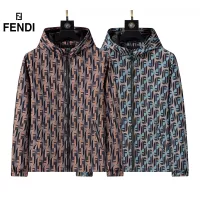 Cheap Fendi Jackets Long Sleeved For Men #1364950 Replica Wholesale [$52.00 USD] [ITEM#1364950] on Replica Fendi Jackets