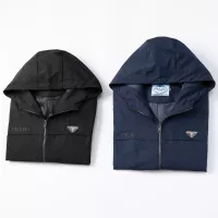Cheap Prada Jackets Long Sleeved For Men #1364977 Replica Wholesale [$52.00 USD] [ITEM#1364977] on Replica Prada Jackets