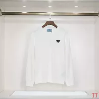 Cheap Prada Hoodies Long Sleeved For Men #1365105 Replica Wholesale [$39.00 USD] [ITEM#1365105] on Replica Prada Hoodies