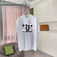 Cheap Chanel T-Shirts Short Sleeved For Unisex #1365337 Replica Wholesale [$42.00 USD] [ITEM#1365337] on Replica Chanel T-Shirts