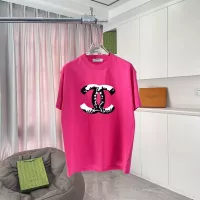 Cheap Chanel T-Shirts Short Sleeved For Unisex #1365339 Replica Wholesale [$42.00 USD] [ITEM#1365339] on Replica Chanel T-Shirts