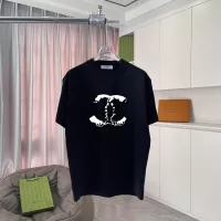 Cheap Chanel T-Shirts Short Sleeved For Unisex #1365340 Replica Wholesale [$42.00 USD] [ITEM#1365340] on Replica Chanel T-Shirts