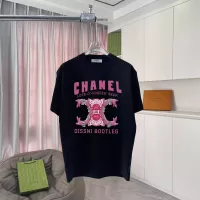 Cheap Chanel T-Shirts Short Sleeved For Unisex #1365352 Replica Wholesale [$42.00 USD] [ITEM#1365352] on Replica Chanel T-Shirts