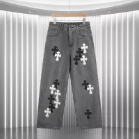 Cheap Chrome Hearts Jeans For Unisex #1365493 Replica Wholesale [$80.00 USD] [ITEM#1365493] on Replica Chrome Hearts Jeans