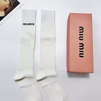 Cheap MIU MIU Socks #1365566 Replica Wholesale [$29.00 USD] [ITEM#1365566] on Replica MIU MIU Socks