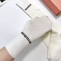 Cheap MIU MIU Socks #1365566 Replica Wholesale [$29.00 USD] [ITEM#1365566] on Replica MIU MIU Socks