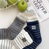 Cheap MIU MIU Socks #1365594 Replica Wholesale [$32.00 USD] [ITEM#1365594] on Replica MIU MIU Socks