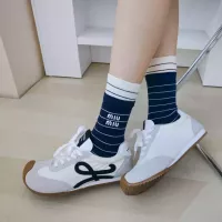 Cheap MIU MIU Socks #1365594 Replica Wholesale [$32.00 USD] [ITEM#1365594] on Replica MIU MIU Socks