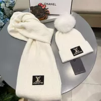 Cheap Louis Vuitton LV Hat and Scarf Set #1365664 Replica Wholesale [$64.00 USD] [ITEM#1365664] on Replica Louis Vuitton LV Hat and Scarf and Glove Set