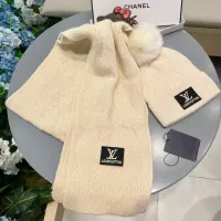Cheap Louis Vuitton LV Hat and Scarf Set #1365665 Replica Wholesale [$64.00 USD] [ITEM#1365665] on Replica Louis Vuitton LV Hat and Scarf and Glove Set
