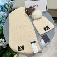 Cheap Louis Vuitton LV Hat and Scarf Set #1365665 Replica Wholesale [$64.00 USD] [ITEM#1365665] on Replica Louis Vuitton LV Hat and Scarf and Glove Set