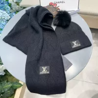 Cheap Louis Vuitton LV Hat and Scarf Set #1365667 Replica Wholesale [$64.00 USD] [ITEM#1365667] on Replica Louis Vuitton LV Hat and Scarf and Glove Set