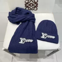 Cheap Louis Vuitton LV Hat and Scarf Set #1365670 Replica Wholesale [$64.00 USD] [ITEM#1365670] on Replica Louis Vuitton LV Hat and Scarf and Glove Set