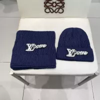 Cheap Louis Vuitton LV Hat and Scarf Set #1365670 Replica Wholesale [$64.00 USD] [ITEM#1365670] on Replica Louis Vuitton LV Hat and Scarf and Glove Set