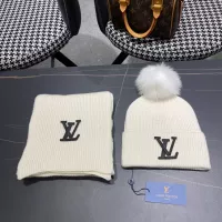 Cheap Louis Vuitton LV Hat and Scarf Set #1365690 Replica Wholesale [$64.00 USD] [ITEM#1365690] on Replica Louis Vuitton LV Hat and Scarf and Glove Set
