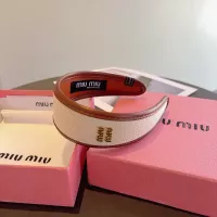 Cheap MIU MIU Headband For Women #1365728 Replica Wholesale [$27.00 USD] [ITEM#1365728] on Replica MIU MIU Headband
