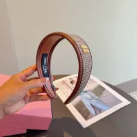 Cheap MIU MIU Headband For Women #1365729 Replica Wholesale [$27.00 USD] [ITEM#1365729] on Replica MIU MIU Headband