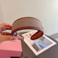 Cheap MIU MIU Headband For Women #1365729 Replica Wholesale [$27.00 USD] [ITEM#1365729] on Replica MIU MIU Headband