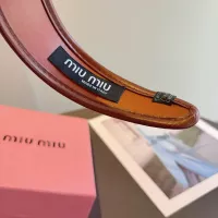 Cheap MIU MIU Headband For Women #1365729 Replica Wholesale [$27.00 USD] [ITEM#1365729] on Replica MIU MIU Headband