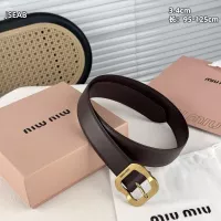 Cheap MIU MIU AAA Quality Belts For Unisex #1365739 Replica Wholesale [$48.00 USD] [ITEM#1365739] on Replica MIU MIU AAA Quality Belts