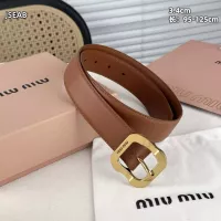 Cheap MIU MIU AAA Quality Belts For Unisex #1365741 Replica Wholesale [$48.00 USD] [ITEM#1365741] on Replica MIU MIU AAA Quality Belts