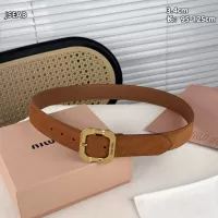 Cheap MIU MIU AAA Quality Belts For Unisex #1365742 Replica Wholesale [$48.00 USD] [ITEM#1365742] on Replica MIU MIU AAA Quality Belts