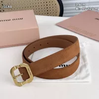 Cheap MIU MIU AAA Quality Belts For Unisex #1365742 Replica Wholesale [$48.00 USD] [ITEM#1365742] on Replica MIU MIU AAA Quality Belts