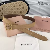 Cheap MIU MIU AAA Quality Belts For Unisex #1365743 Replica Wholesale [$48.00 USD] [ITEM#1365743] on Replica MIU MIU AAA Quality Belts