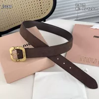 Cheap MIU MIU AAA Quality Belts For Unisex #1365744 Replica Wholesale [$48.00 USD] [ITEM#1365744] on Replica MIU MIU AAA Quality Belts