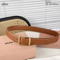 Cheap MIU MIU AAA Quality Belts For Unisex #1365750 Replica Wholesale [$48.00 USD] [ITEM#1365750] on Replica MIU MIU AAA Quality Belts