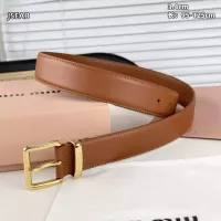Cheap MIU MIU AAA Quality Belts For Unisex #1365751 Replica Wholesale [$48.00 USD] [ITEM#1365751] on Replica MIU MIU AAA Quality Belts