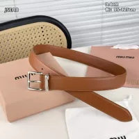 Cheap MIU MIU AAA Quality Belts For Unisex #1365752 Replica Wholesale [$48.00 USD] [ITEM#1365752] on Replica MIU MIU AAA Quality Belts