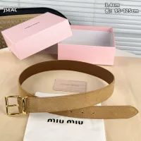 Cheap MIU MIU AAA Quality Belts For Unisex #1365757 Replica Wholesale [$52.00 USD] [ITEM#1365757] on Replica MIU MIU AAA Quality Belts