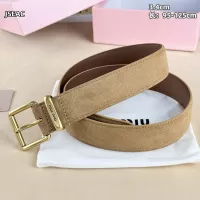 Cheap MIU MIU AAA Quality Belts For Unisex #1365758 Replica Wholesale [$52.00 USD] [ITEM#1365758] on Replica MIU MIU AAA Quality Belts