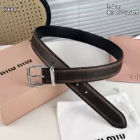 Cheap MIU MIU AAA Quality Belts For Unisex #1365763 Replica Wholesale [$52.00 USD] [ITEM#1365763] on Replica MIU MIU AAA Quality Belts