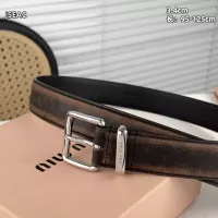 Cheap MIU MIU AAA Quality Belts For Unisex #1365763 Replica Wholesale [$52.00 USD] [ITEM#1365763] on Replica MIU MIU AAA Quality Belts