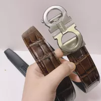 Cheap Salvatore Ferragamo AAA Quality Belts For Men #1365865 Replica Wholesale [$60.00 USD] [ITEM#1365865] on Replica Salvatore Ferragamo AAA Quality Belts